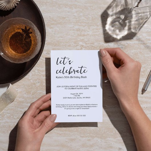 Geburtstagsparty des lassend Meilensteins Einladung