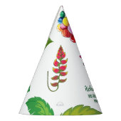 Geburtstagsparty des niedlichen Hamsters Botanical Partyhütchen (Links)