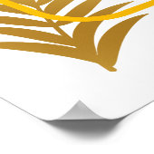 Geburtstagsparty des niedlichen Hamsters Green The Poster (Ecke)