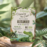 Geburtstagsparty des niedlichen Reptile Themed Kid Einladung<br><div class="desc">Einladung der niedlichen Reptile Themed Kid's Geburtstagsparty</div>