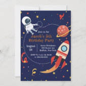 Geburtstagsparty des Raketenschiffs Space (Vorderseite)