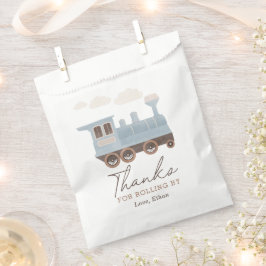 Geburtstagsparty des Vintagen Zuges Geschenktütchen