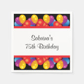 Geburtstagsparty | DIY Text Serviette (Vorderseite)