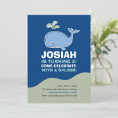 Geburtstagsparty Einladung (Stehend Vorderseite)