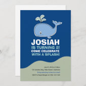 Geburtstagsparty Einladung (Vorne/Hinten)