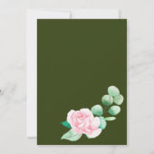 Geburtstagsparty. Einladung (Rückseite)