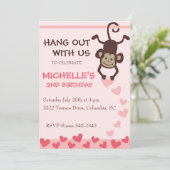 Geburtstagsparty Einladung (Stehend Vorderseite)