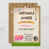 Geburtstagsparty Einladung (Vorne/Hinten)