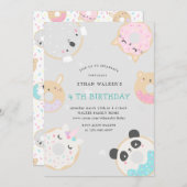 Geburtstagsparty Einladung (Vorne/Hinten)