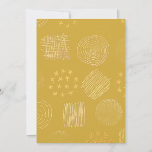 Geburtstagsparty Einladung (Rückseite)