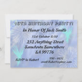 Geburtstagsparty Einladung (Rückseite)