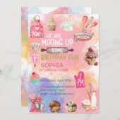 Geburtstagsparty Einladung (Vorne/Hinten)