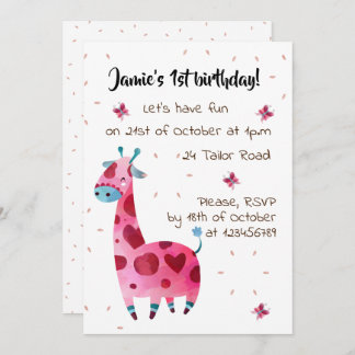 Geburtstagsparty Einladung