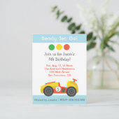 Geburtstagsparty Einladung (Stehend Vorderseite)