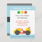 Geburtstagsparty Einladung (Vorne/Hinten)