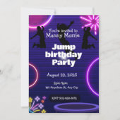 Geburtstagsparty Einladung (Vorderseite)