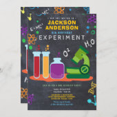 Geburtstagsparty Einladung (Vorne/Hinten)