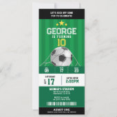 Geburtstagsparty Einladung (Vorderseite)