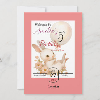 Geburtstagsparty Einladung