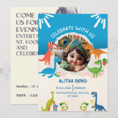 Geburtstagsparty Einladung (Vorne/Hinten)