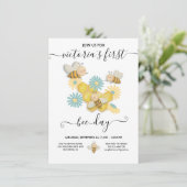 Geburtstagsparty Einladung (Stehend Vorderseite)