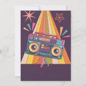 Geburtstagsparty Einladung (Rückseite)