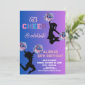 Geburtstagsparty Einladung (Stehend Vorderseite)