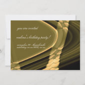 Geburtstagsparty Einladung (Rückseite)