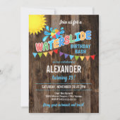 Geburtstagsparty Einladung (Vorderseite)