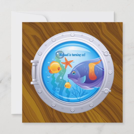 Geburtstagsparty Einladung (Vorderseite)