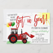 Geburtstagsparty Einladung (Vorderseite)