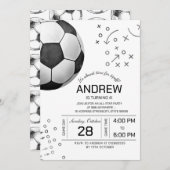 Geburtstagsparty Einladung (Vorne/Hinten)