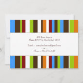 Geburtstagsparty Einladung für Kinder (Rückseite)