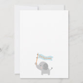 Geburtstagsparty Einladung mit niedlichen Dschunge (Rückseite)