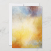 Geburtstagsparty-Einladung zur Malerei Einladung (Rückseite)