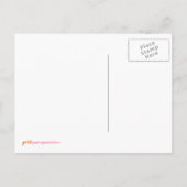 Geburtstagsparty Einladungspostkarte (Rückseite)