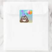 Geburtstagsparty Emoji Ombre Stickers (Tasche)
