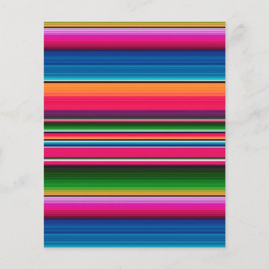 Geburtstagsparty Fiesta Piñata Mexiko (Rückseite)