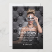 Geburtstagsparty Foto Einladung (Vorderseite)