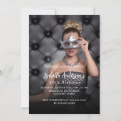 Geburtstagsparty Foto Luxus Einladung (Vorderseite)