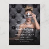 Geburtstagsparty Foto Postkarte (Vorderseite)