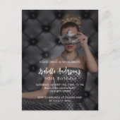 Geburtstagsparty Foto Postkarte (Vorderseite)