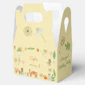 Geburtstagsparty für Katzen und Blume Geschenkschachtel (Geöffnet)