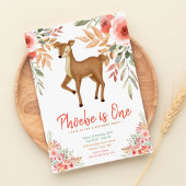 Geburtstagsparty für Waldhirsche Einladung