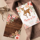 Geburtstagsparty für Waldhirsche Einladung