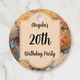 Geburtstagsparty Geschenkanhänger