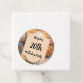 Geburtstagsparty Geschenkanhänger (Beispiel)