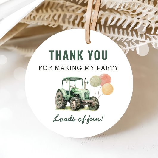 Geburtstagsparty Geschenkanhänger