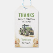 Geburtstagsparty Geschenkanhänger (Rückseite)