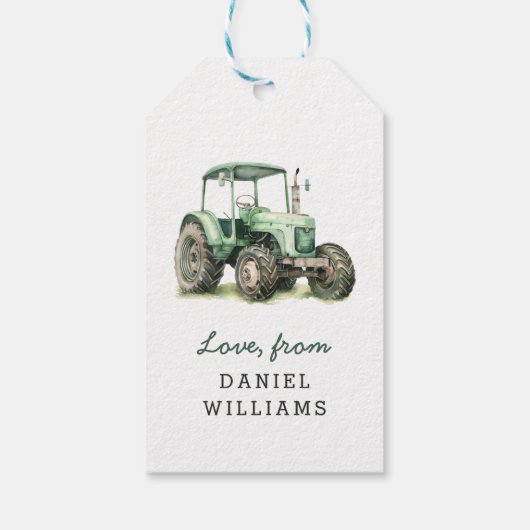 Geburtstagsparty Geschenkanhänger (Rückseite)